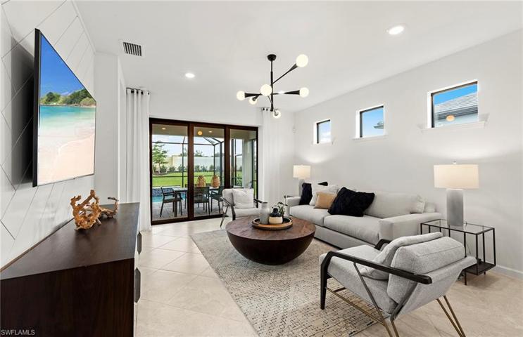 Photos are from a furnished model. Options for this home may vary