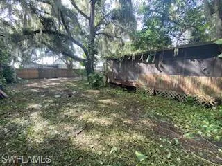 View of yard featuring a deck