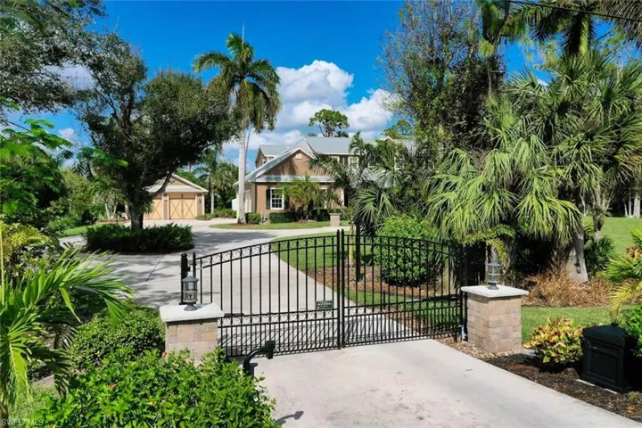 Front Gated Entrance