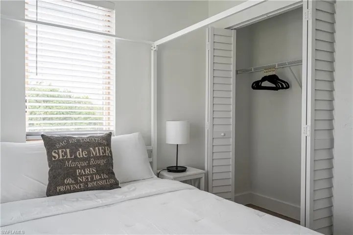 Bedroom featuring a closet