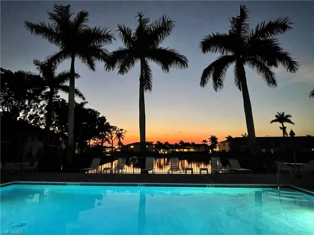 Pool #2 at sunset