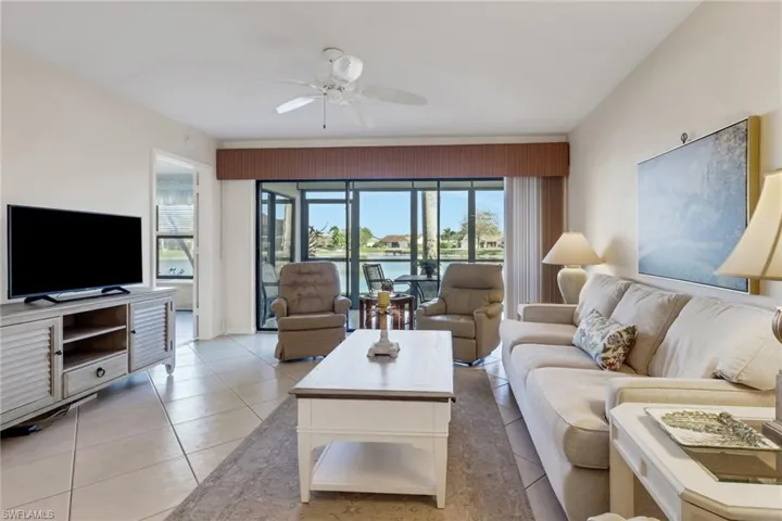 Living room with plenty of natural light, and an amazing view