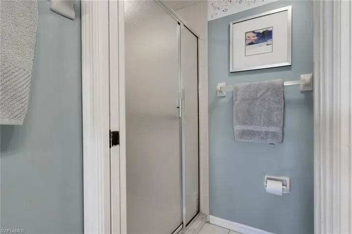 Full bathroom with a walk-in shower