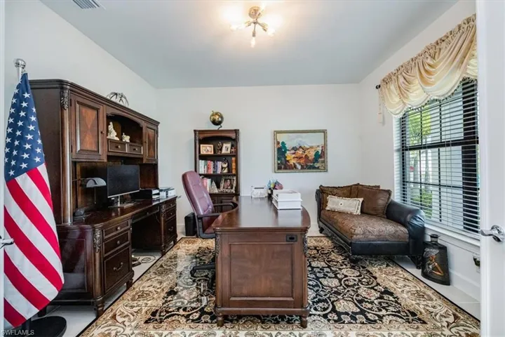 Den downstairs