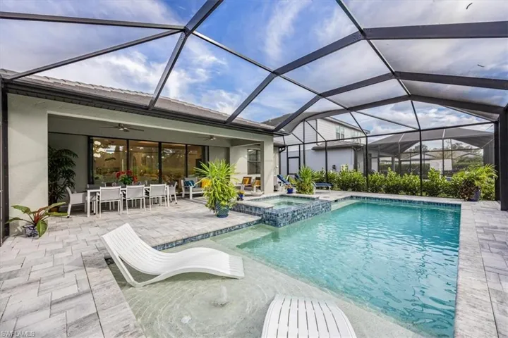 Gorgeous new after market pool and spa
