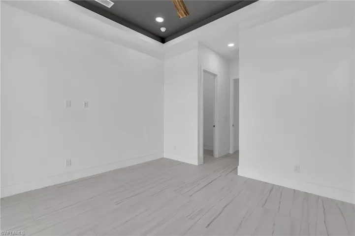 View of spare room