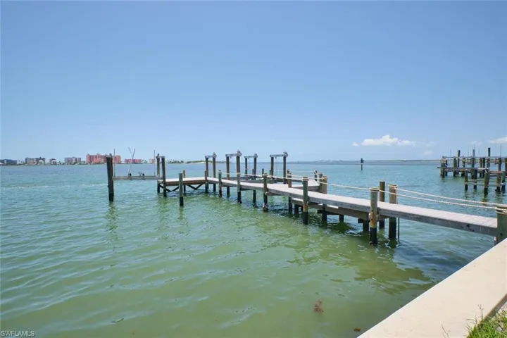 Dock featuring a water view