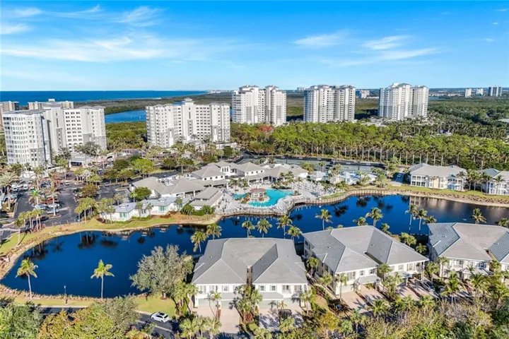 View of urban area with a nearby body of water