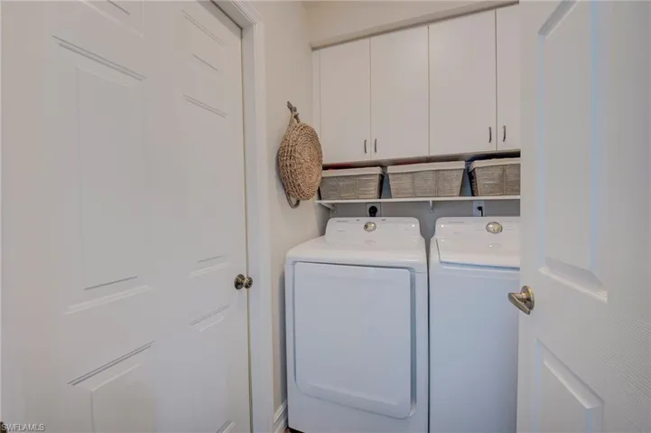 Laundry roo off the kitchen and garage