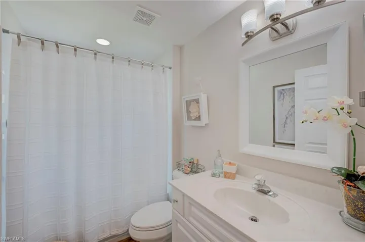 Hallway bathroom
