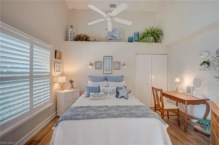 Front bedroom near front door - plenty of natural light