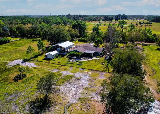 Aerial view featuring a rural view