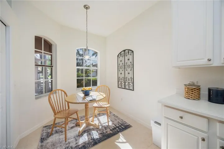 Large pantry and plenty of light with two windows