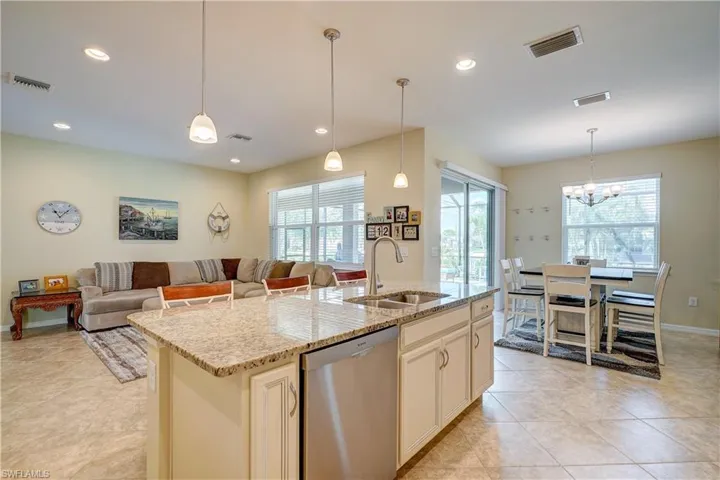 Great space to entertain as everything flows nicely