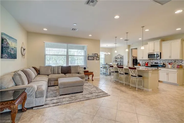 Your view as you enter the home. This is a wonderful floor plan that flows very well.
