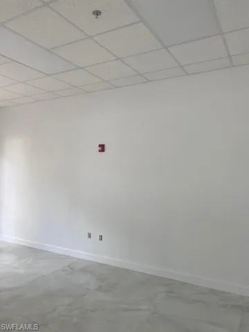 Newly painted office or showroom