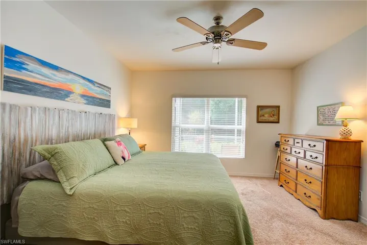 You get the impressive preserve views from your master bed