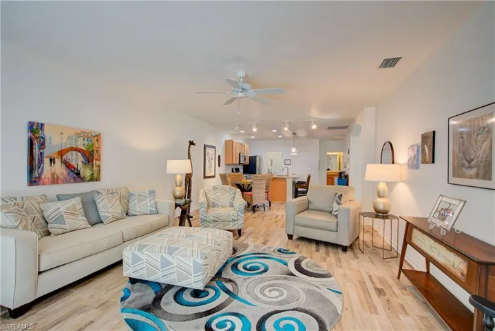 This beautiful LVT flooring adds an additional touch of class!