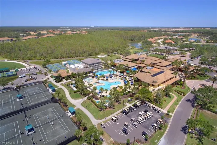 Birds eye view of property!