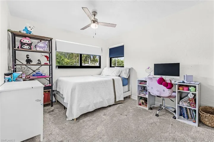 Bedroom #2....under the carpet is Terrazo floors if preferred