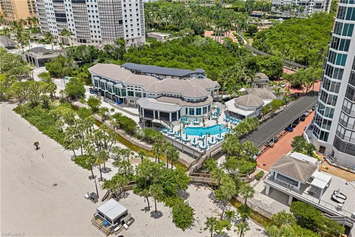 Beach Club Aerial View