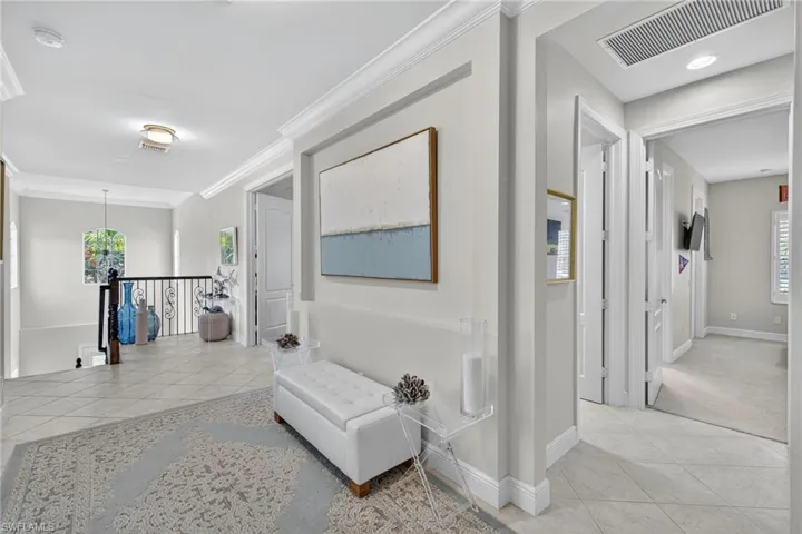 Landing at Top of Stairway