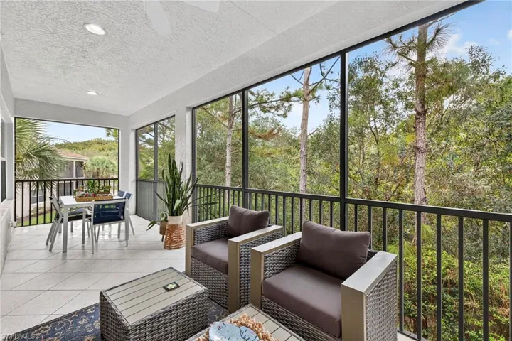 Lanai with Private Preserve View!