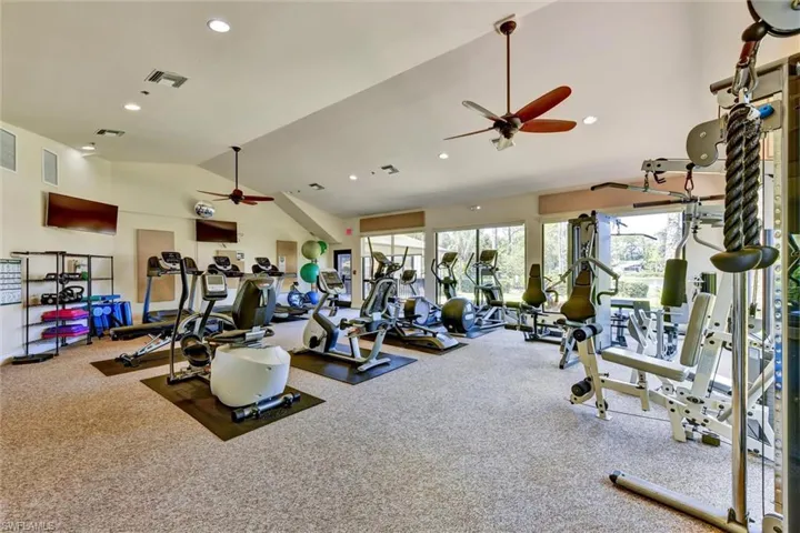 Fitness Center in Community Clubhouse