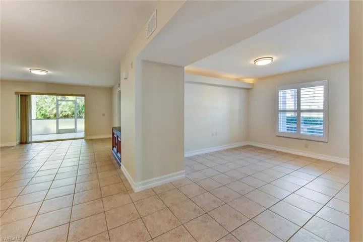 View of Den from Kitchen
