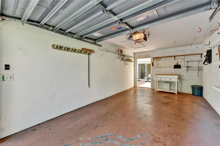 Garage from Exterior Garage Door