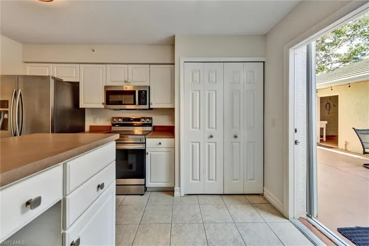 View of Kitchen from Laundry Area