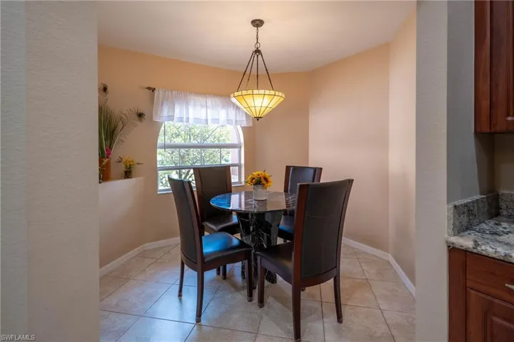 Separate breakfast room - could be used for game room, flex space or something else.