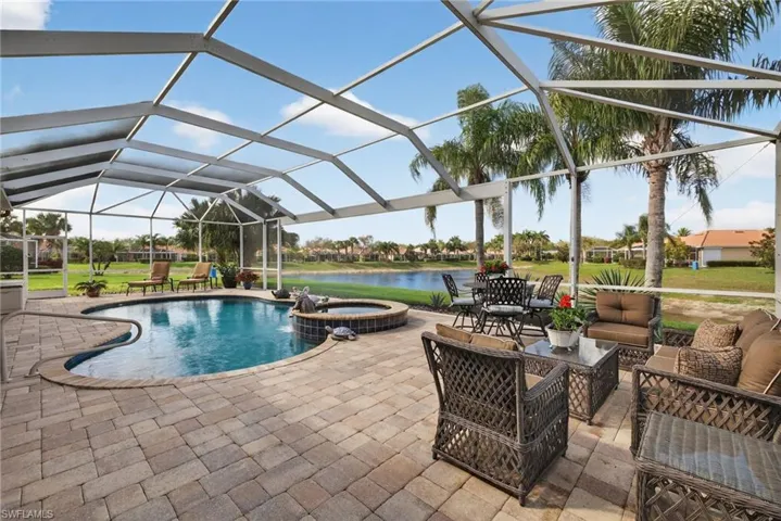 Heated Salt-Water Pool and Spa overlooking the Beautiful Lakes