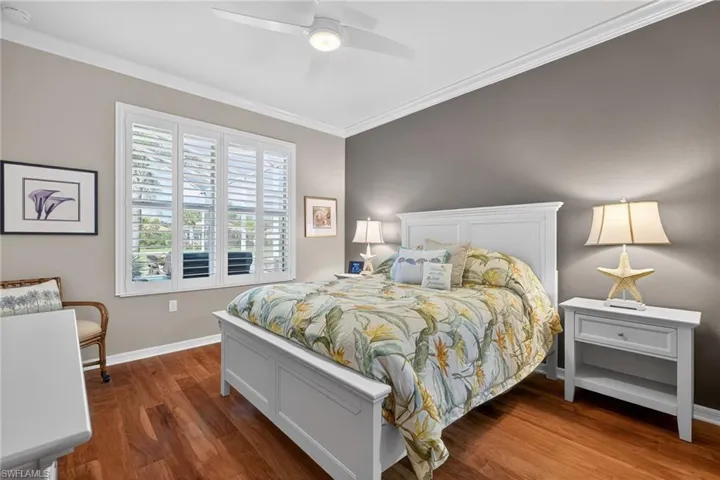 Bedroom #3 Spacious with Wood Floor and Private Bathroom