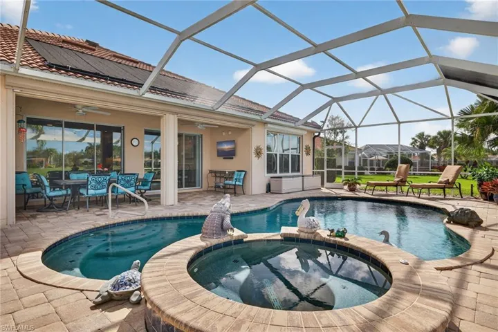 Large Lanai Deck Surrounding Pool and Spa to Relax and to Entertain