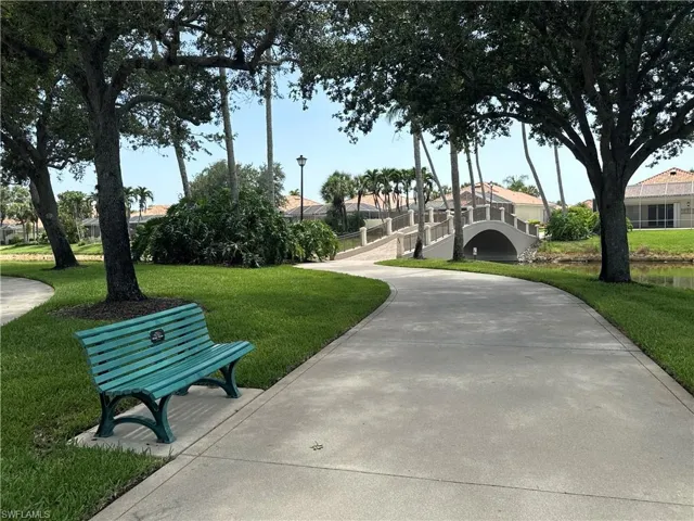 Village Walk has beautiful lakes, walk paths and bridges