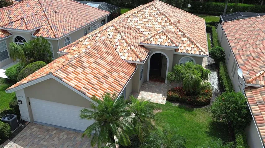 4402 Novato Court in Village Walk offers 3 bedrooms, a den, 2 full baths and a two-car attached garage.