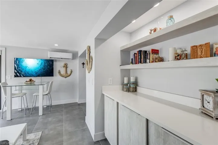 Built In Cabinets for Additional Storage in the Downstairs Apartment