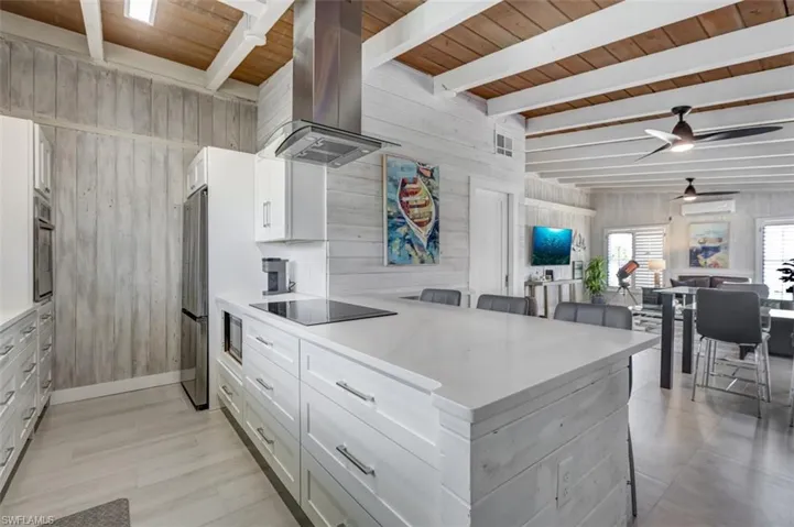 Renovated kitchen by Cornerstone on the main level