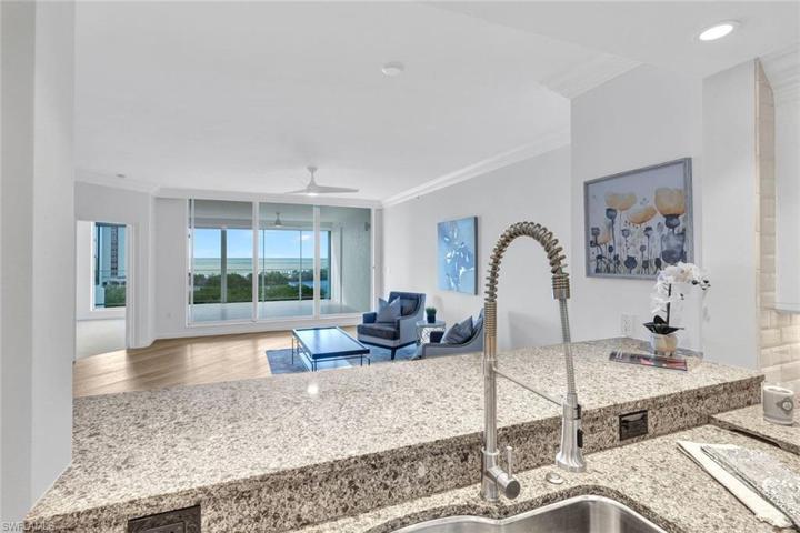 Kitchen Looks to the Gulf