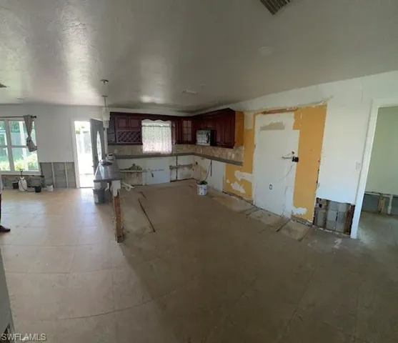 View of kitchen