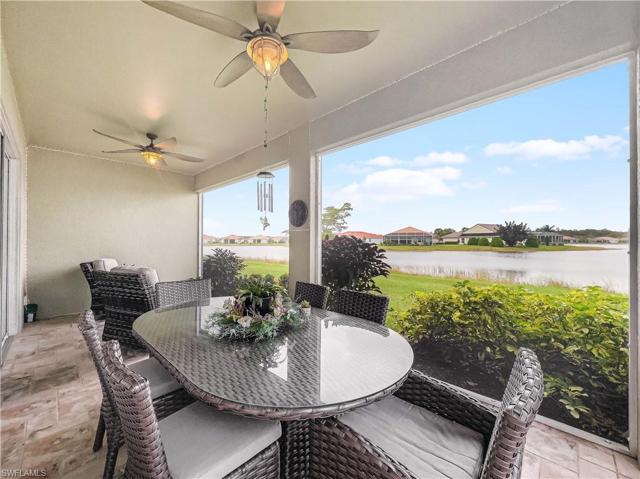Screened in lanai