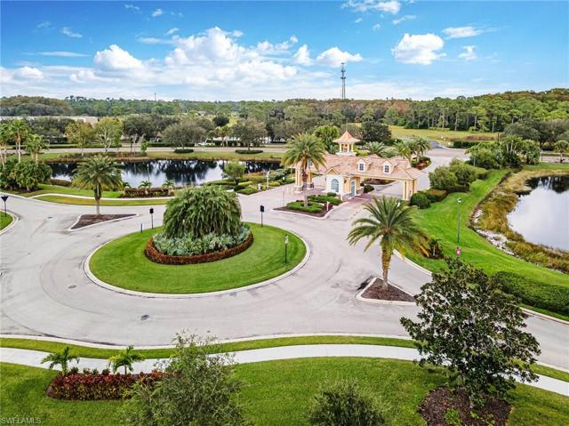 Aerial view of Gated Entry