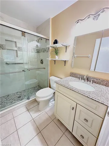 Ensuite bathroom off primary bedroom