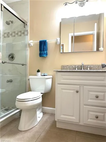 Guest Bathroom with walk-in shower