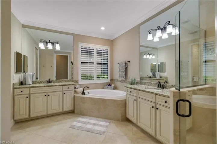 Spacious Primary Bathroom