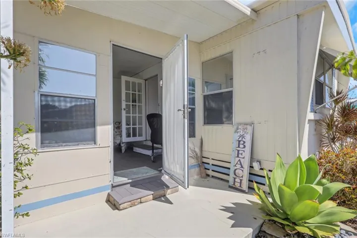 Entrance to property