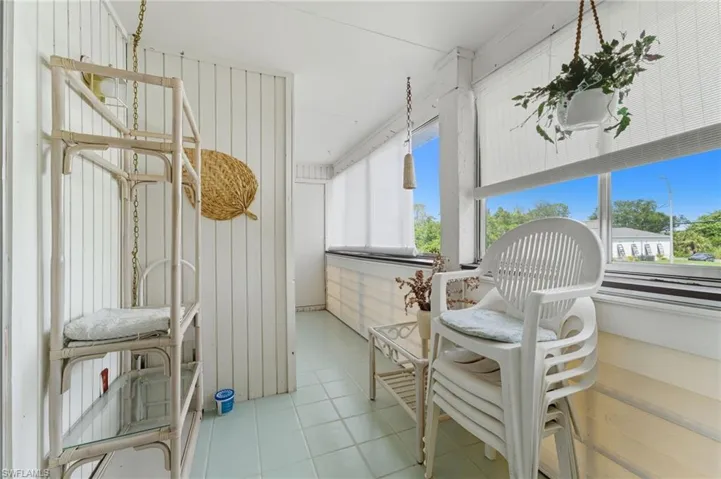 View of enclosed sun room