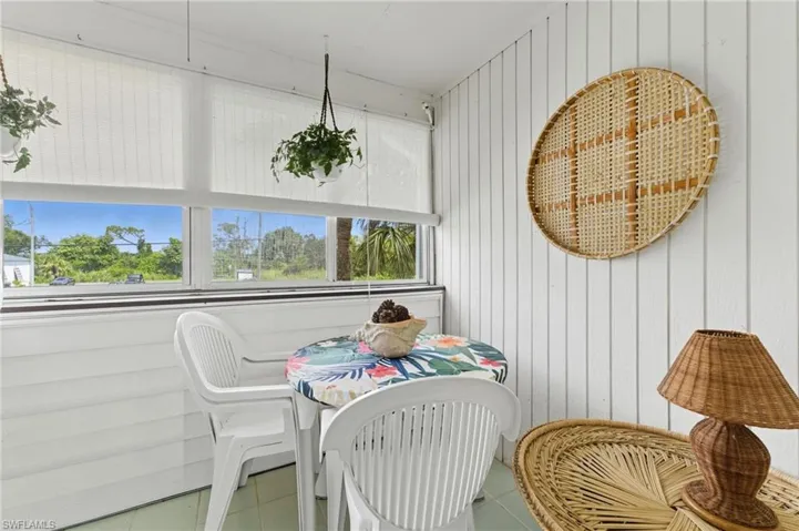 View of enclosed sun room