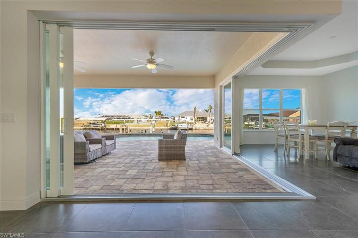 Water view from living room